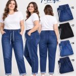 Jeansy Damskie _size 42-52_ paczka 12szt_1KOLOR 5196662