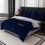 Komplet pościeli “ MIŚ “ z haftowane w lamówką _ 3 Częściowy  Rozmiar : 200/220cm 7556109
