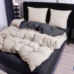 Komplet pościeli 100% bawełna Z prześcieradła ma gumkę _4 Częściowy Rozmiar : 200/220cm 7556137