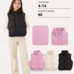 Kamizelki DZIECIĘCA size 4-14 lat_ paczka 18szt _mix kolor 6624045