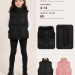 Kamizelki DZIECIĘCA size 4-14 lat_ paczka 12szt _mix kolor 6624047