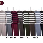 Komplety Damskie wloskie_size m-xl_paczka 8szt_mix kolor 6624159