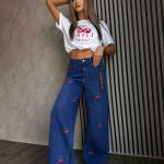 Jeansy Damskie _size 42-50_ paczka 10szt_ 6624219