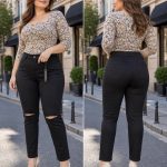 Jeansy Damskie _size 42-50_ paczka 10szt_ 6624220
