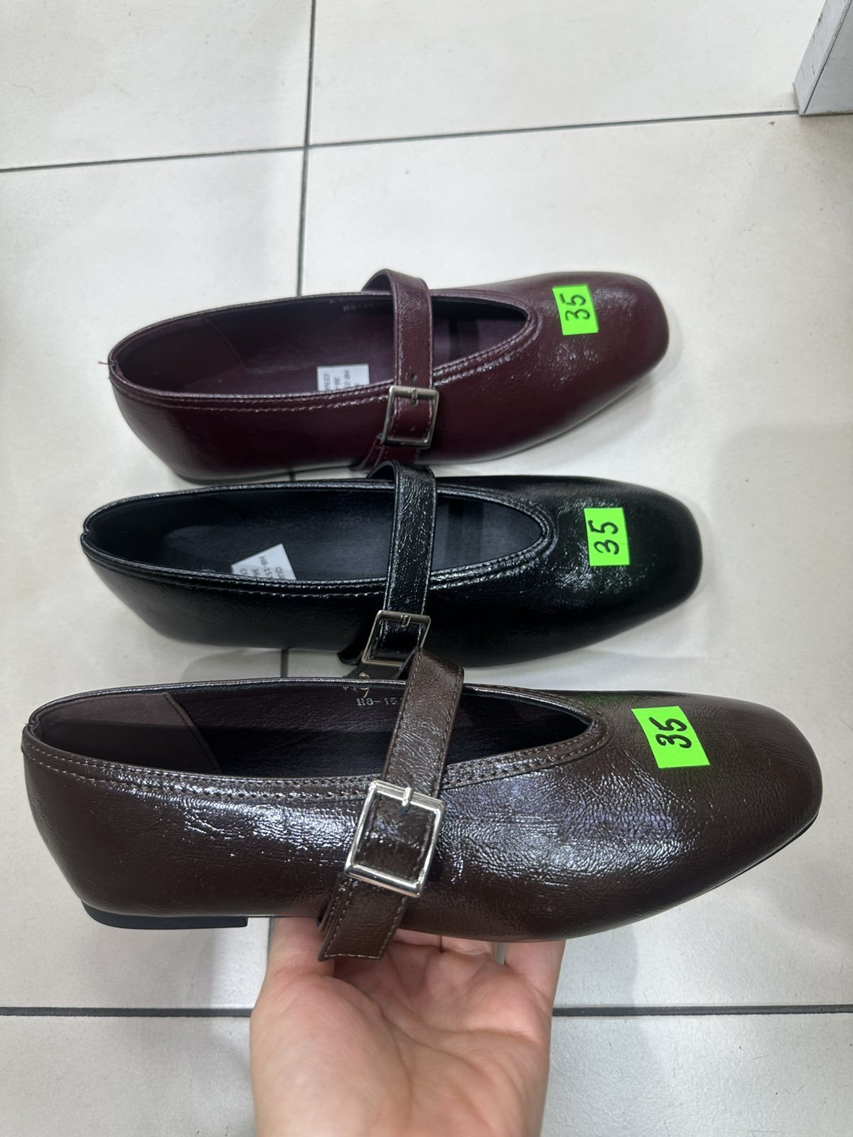 Buty Baleriny DAMSKIE (36-41_12par) 8927528