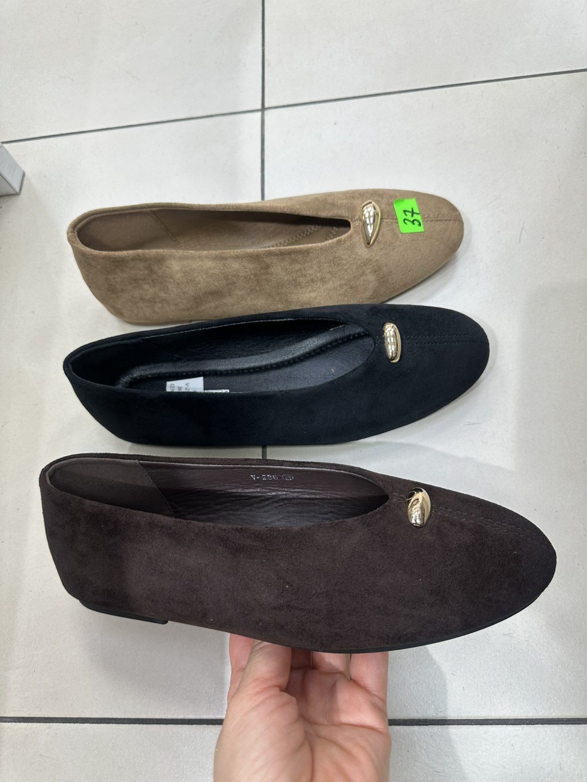 Buty Baleriny DAMSKIE (36-41_12par) 8927530