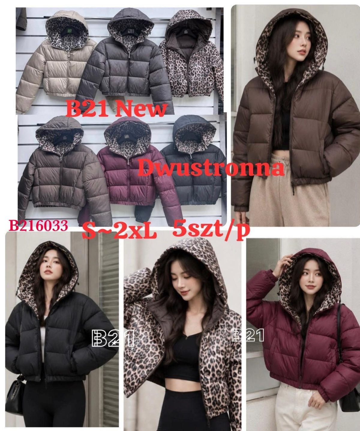 Kamizelki Damskie_ size s-2xl_ paczka 5szt_1 kolor 1384985