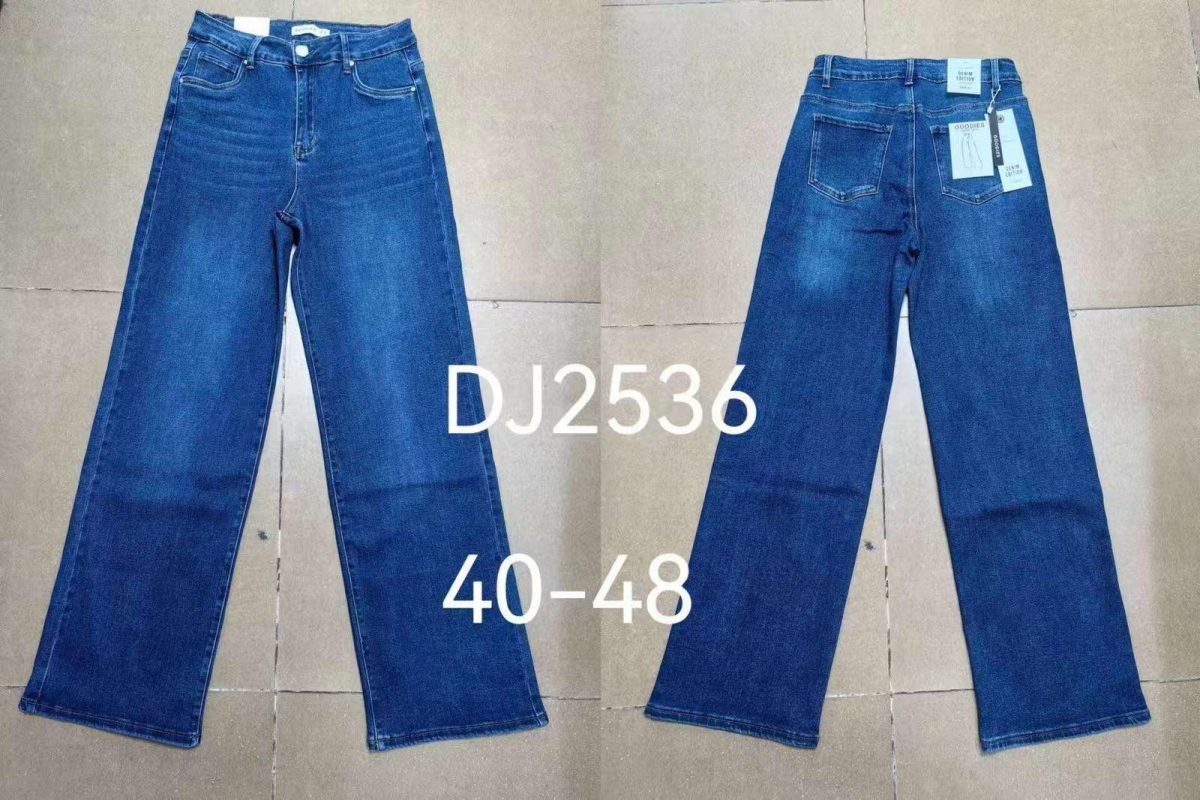 Jeansy Damskie _size 40-48_ paczka 10szt_ 1385047