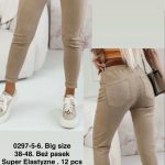 Jeansy Damskie _size 38-48_ paczka 12szt_[bez pasek] 4144161