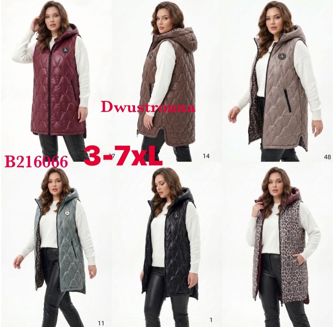 Kamizelki Damskie_ size 3-7xl_ paczka 5szt_1 kolor 7105202