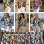 Koszule Damskie wloskie_size uni_paczka 6szt_mix kolor 1586287