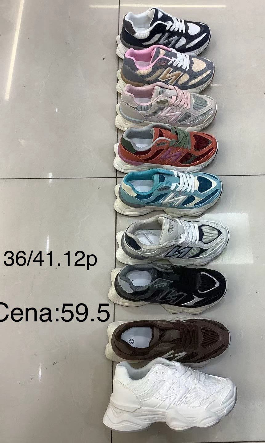 Buty Sportowe DAMSKIE (36-41_12par) 9784480
