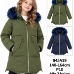 Kurtki DZIECIĘCA_size 140-164_ paczka 10 szt_mixkolor 5394469