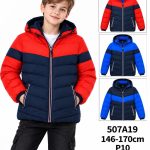 Kurtki DZIECIĘCA_size 146-170_ paczka 10 szt_mixkolor 5394477