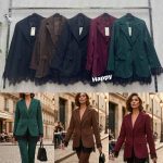 Marynarki Damskie wloskie_size uni_paczka 6szt_mix kolor 6941348