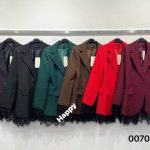 Marynarki Damskie wloskie_size uni_paczka 6szt_mix kolor 6941354