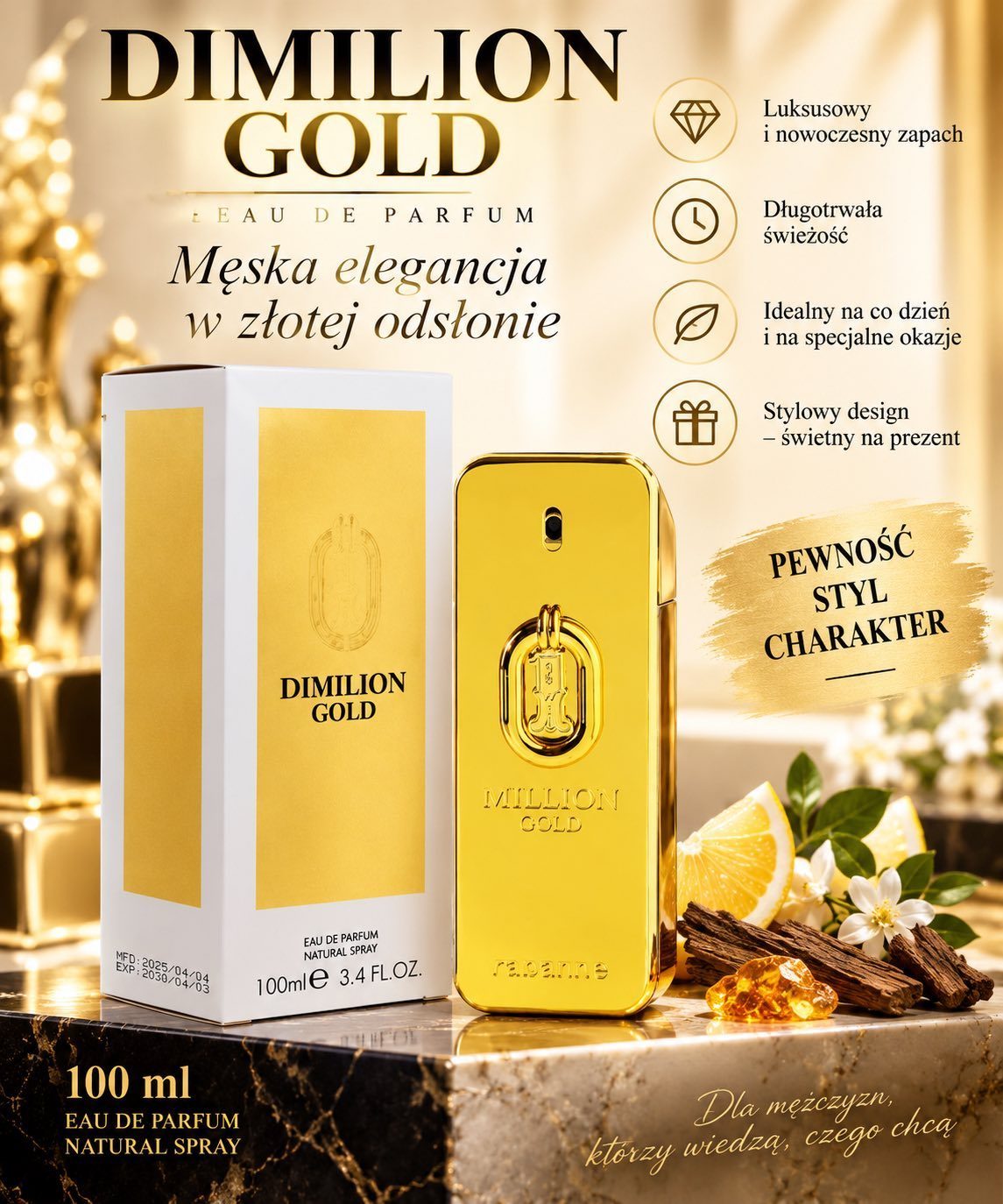Perfumy 2x 50 ml Paczka 12 szt 6941371