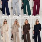 Komplety Damskie wloskie_over size _paczka 6szt_mix kolor 9699490