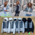 Kurtki  Damskie _ size uni_paczka 6szt_mix kolor 9699661