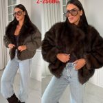 Futro Damskie _ size uni _paczka 4szt_1 kolor 9699642