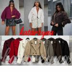 Kurtki Damskie wloskie_ size UNI _paczka 6szt_mix kolor 2441114