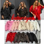 Kurtki Damskie wloskie_ size UNI _paczka 6szt_mix kolor 2441115