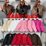 Kurtki Damskie wloskie_ size UNI _paczka 6szt_mix kolor 2441116
