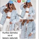 Kurtki Jeansowe Damskie _size XS-XL_ paczka 10szt_ 2441120