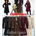Płaszcz Damskie wloskie_ size UNI _paczka 6szt_mix kolor 2441135