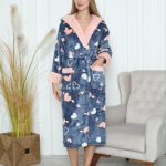 Szlafrok Damskie _ size 2-4XL _paczka 3szt_1kolor 2441165