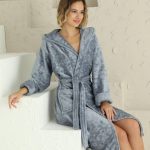 Szlafrok Damskie _ size 2-4XL _paczka 3szt_1kolor 2288586