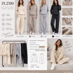 Komplety Damskie Tureckie _ size s-xl _paczka 12szt_mix kolor 9107480
