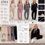 Komplety Damskie Tureckie _ size s-xl _paczka 12szt_mix kolor 9107482