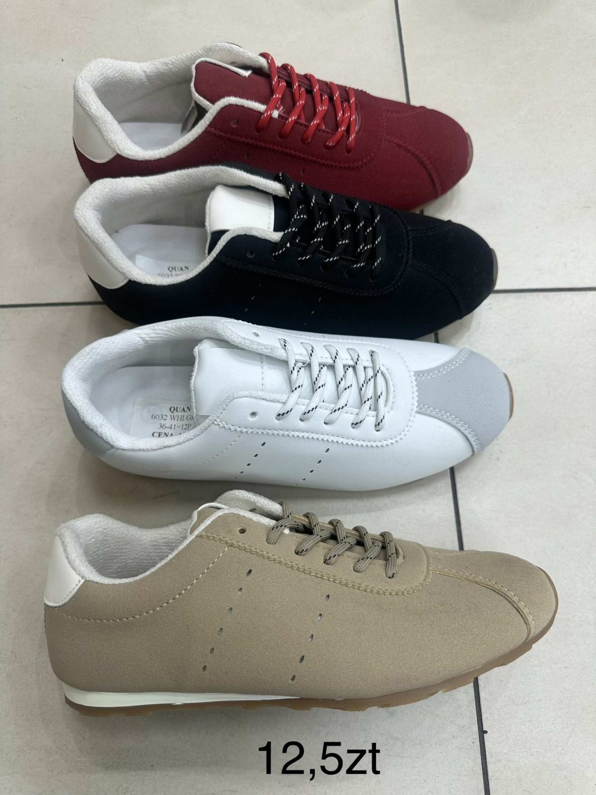 Buty Sportowe DAMSKIE (36-41_12par) 1489693