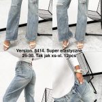 Jeansy Damskie _size 25-30_ paczka 12szt_ 1489868
