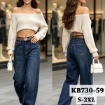 Jeansy Damskie _size S-2XL_ paczka 10szt_ 1489892