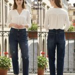 Jeansy Damskie _size 38-48_ paczka 10szt_ 9412670