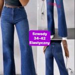 Jeansy Damskie _size 34-42_ paczka 10szt_ 9412696