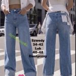 Jeansy Damskie _size 34-42_ paczka 10szt_ 9412698