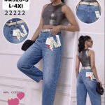 Jeansy Damskie M’sara_size l-4XL_ paczka 12szt_ 9412700
