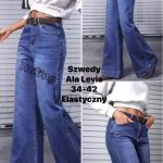 Jeansy Damskie _size 34-42_ paczka 10szt_[bez paska] 9412706