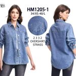 Kurtki Jeansowe Damskie _size XS-L_ paczka 10szt_ 9412725