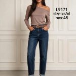 Jeansy Damskie _size XS-XL_ paczka 12szt_ 9412760