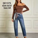 Jeansy Damskie _size XS-XL_ paczka 12szt_ 9412763