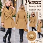 Płaszcz DZIECIĘCA size 4-14 lat_ paczka 6szt _1 kolor 3196168