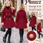 Płaszcz DZIECIĘCA size 4-14 lat_ paczka 6szt _1 kolor 3196169