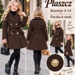 Płaszcz DZIECIĘCA size 4-14 lat_ paczka 6szt _1 kolor 3196170
