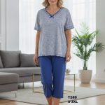 Piżamy Damskie TURECKA _ size s-3XL _paczka 10szt_mix kolor 5863740