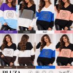 Bluzy DAMSKA TURECKA _ size uni _paczka 6szt_mix kolor 5863900