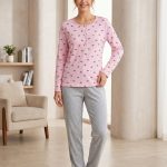Piżamy  Damskie TURECKA _ size m-2XL _paczka 12szt_mix kolor 5863941
